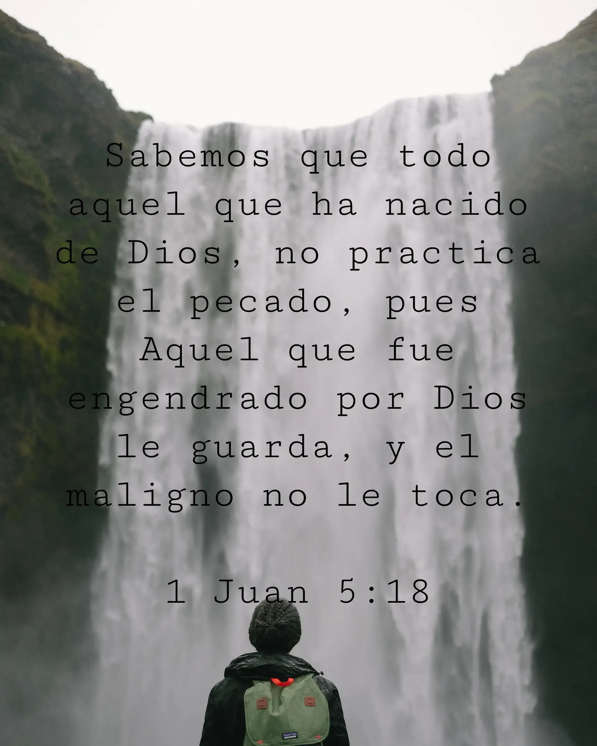 Sabemos que todo aquel que ha nacido de Dios, no practica el pecado, pues Aquel que fue engendrado por Dios le guarda, y el maligno no le toca.