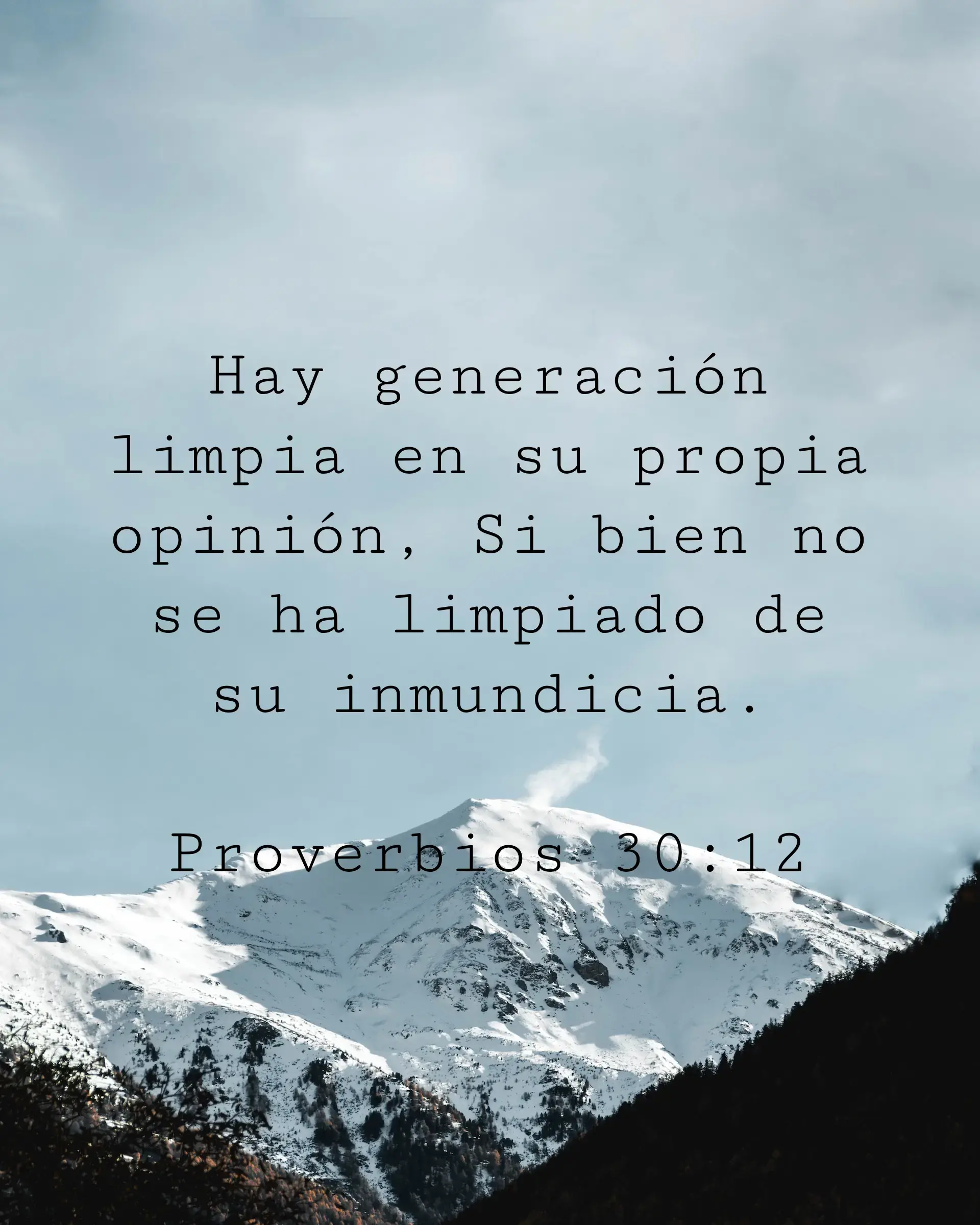 Hay generación limpia en su propia opinión, Si bien no se ha limpiado de su inmundicia.
